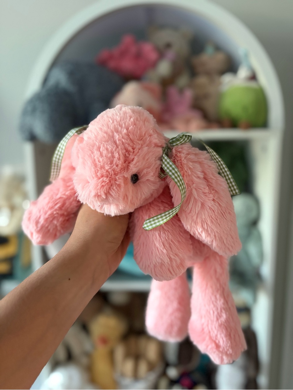 Retired Jellycat Smudge Apricot Rabbit - Authentic & BNWT! VHTF - Picture 2 of 6